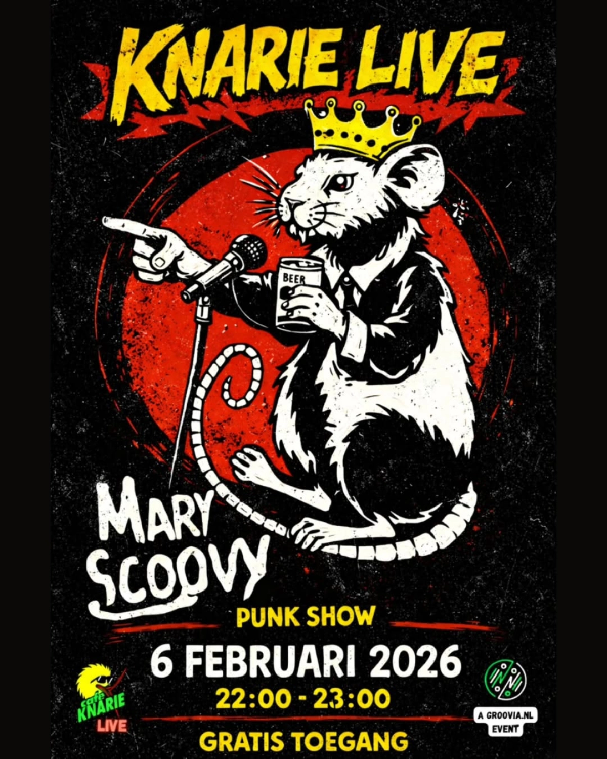 Knarie Live: MARYSCOOVY